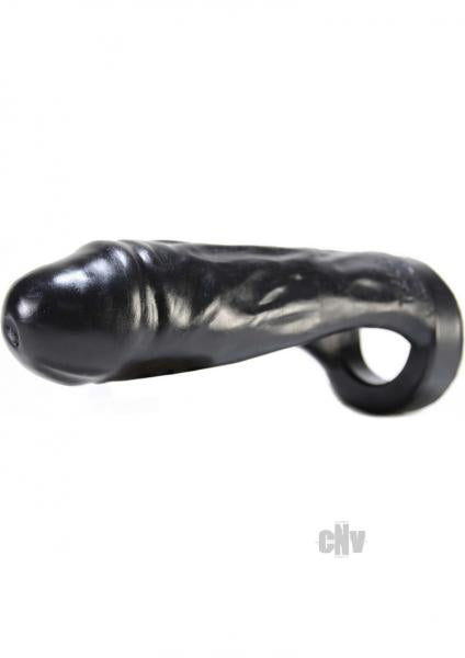 Thug Silicone Double F'er Strapless Dildo 8" Black