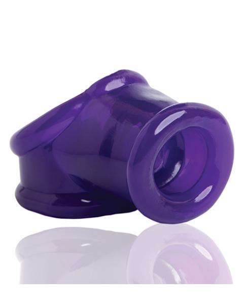 Powersling Cock Sling Ball Stretcher Eggplant Purple