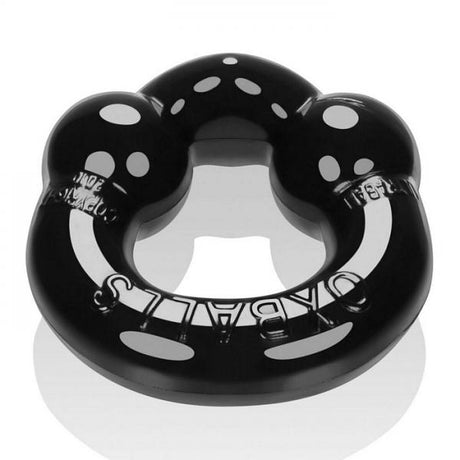 Oxballs Ultraballs Cock Rings Black, Clear 2 Pack