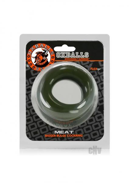 Oxballs Meat Bigger Bulge Cock Ring Army Green