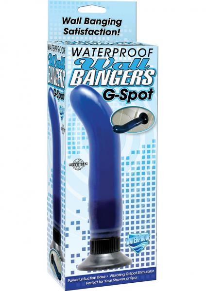 Wall Bangers G Spot Vibrator Waterproof Blue