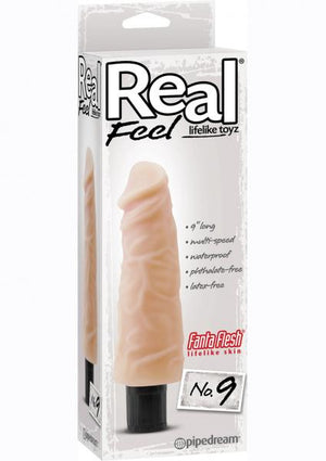 Real Feel Lifelike Toyz No 9 Beige Vibrator