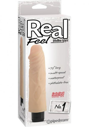 Real Feel Lifelike Toyz No.1 Beige Vibrator