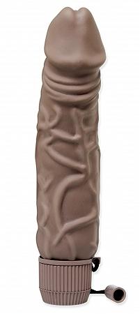 Mocha Man 2 Brown Realistic Vibrator