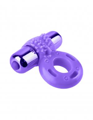 Neon Vibrating Couples Kit Purple