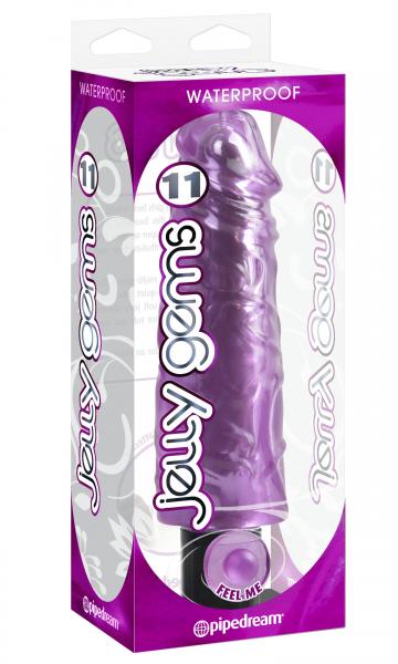 Jelly Gems #11 Purple Vibrator