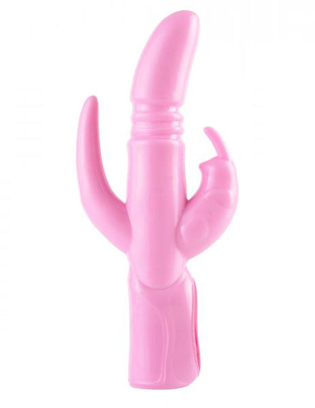 Wow Triple Ecstacy Silicone Thruster Pink