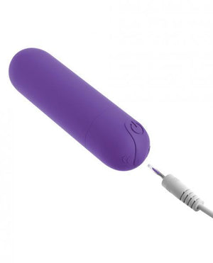 Omg! Bullets #Play Rechargeable Bullet Vibrator Purple