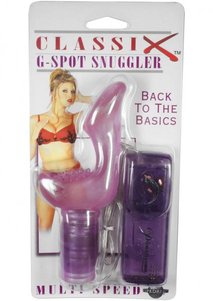 Classix G Spot Snuggler 5.75 Inch Purple
