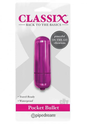 Classix Pocket Bullet Vibrator Pink