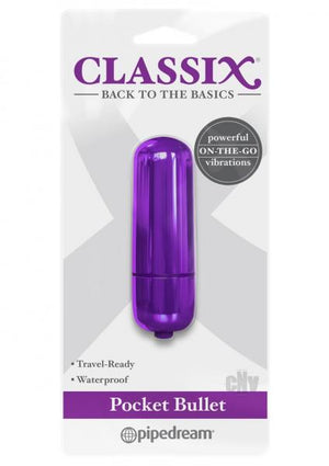 Classix Pocket Bullet Vibrator Purple