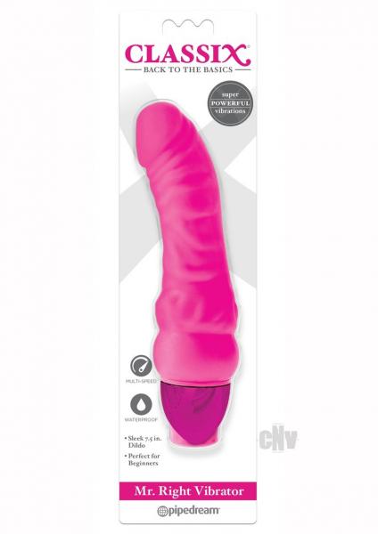 Classix Mr. Right Vibrator Pink