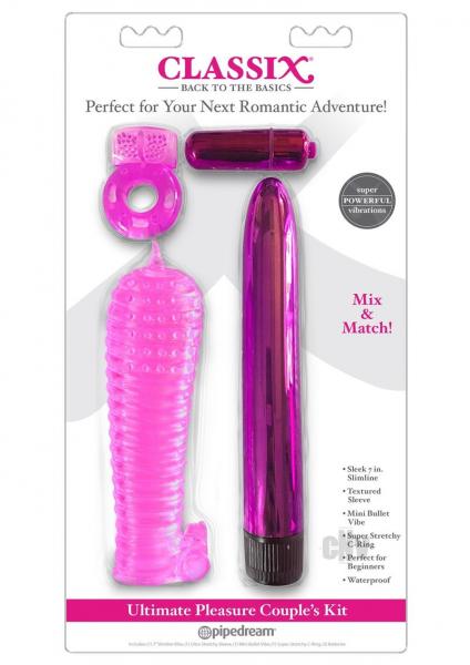 Classix Ultimate Pleasure Couples Kit Pink