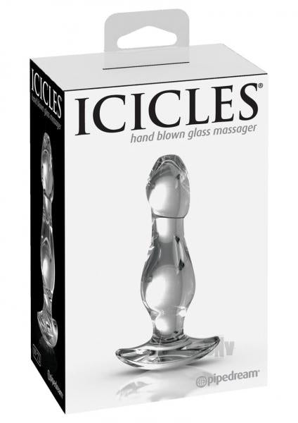 Icicles No 72 Clear Glass Massager