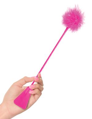 Fetish Fantasy Feather Crop Pink