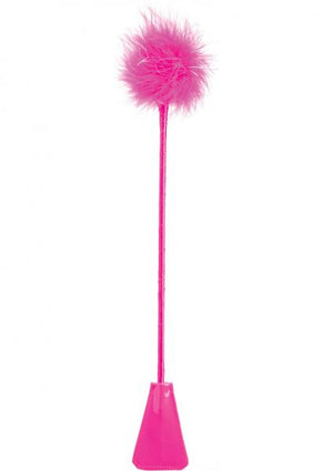 Fetish Fantasy Feather Crop Pink