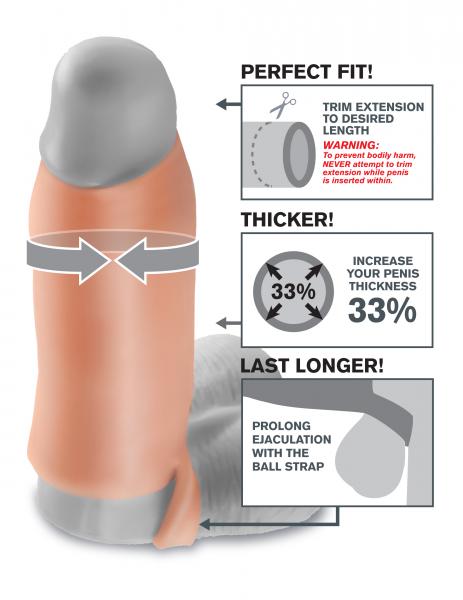 Real Feel Enhancer Xl Extension Beige