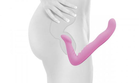 Fetish Fantasy Elite 8 Inch Strapless Strap On Pink