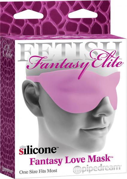 Fetish Fantasy Elite Silicone Fantasy Love Mask Pink