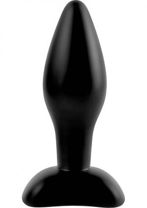 Anal Fantasy Small Silicone Plug Black