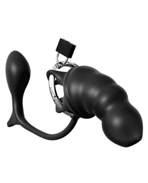 Anal Fantasy Elite Ass Gasm Cock Blocker Black