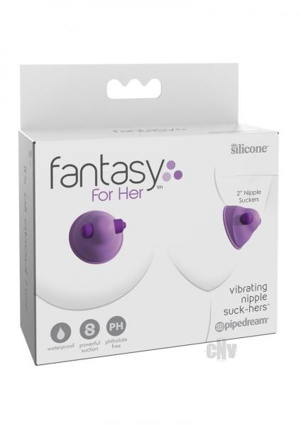 Fantasy For Her Vibrating Nipple Suck Hers Purple