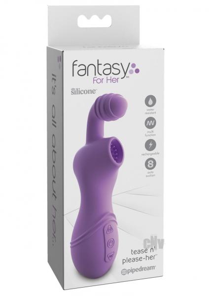 Fantasy For Her Tease N Please Her Purple Vibrator