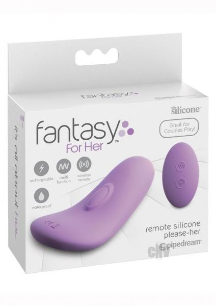 Fantasy For Her Please Her Remote Purple Vibrator