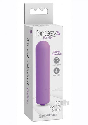 Fantasy For Her Her Pocket Bullet Vibrator Purple