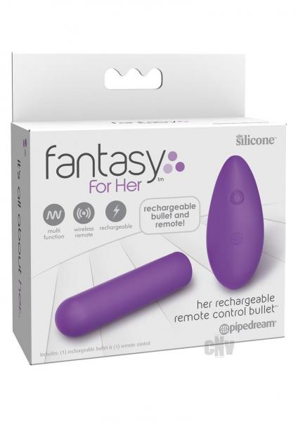 Fantasy For Her Rechargeable Bullet Vibrator Purple