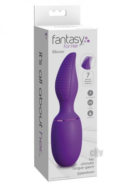 Fantasy For Her Ultimate Tongue Gasm Vibrator Purple