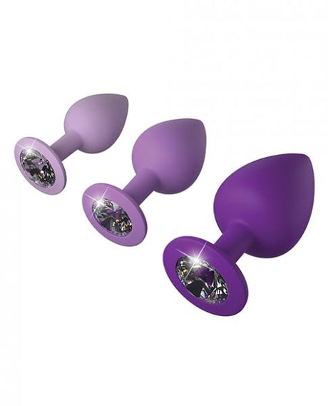 Fantasy For Her Little Gems Anal Trainer Set Purple