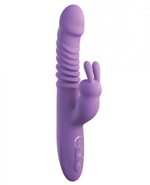 Fantasy For Her Ultimate Thrusting Rabbit Vibrator Purple