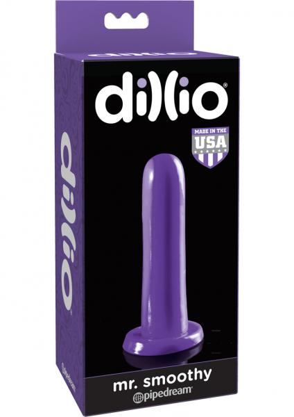 Dillio Purple Mr Smoothy Dildo