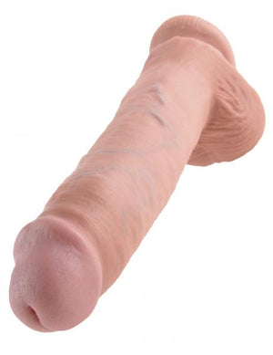 King Cock 11" Cock Beige