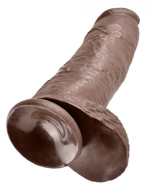 King C*Ck 12 Inch C*Ck With Balls Brown