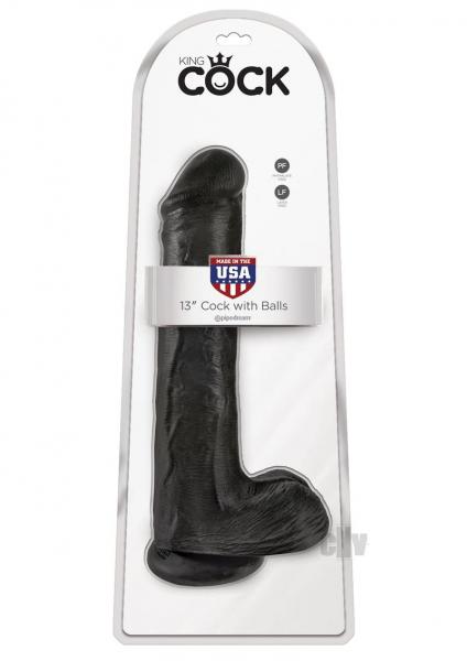 King Cock 13" Cock Black