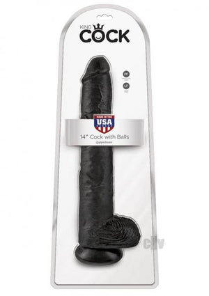 King Cock 14" Cock Black