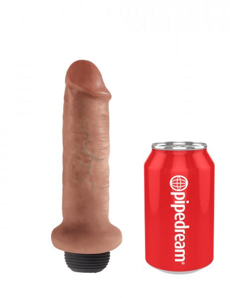 King Cock 6 Inches Squirting Cock Tan Dildo