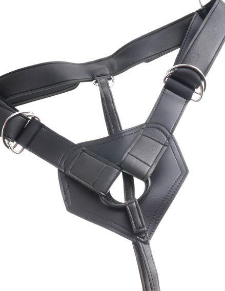 King Cock Strap On Harness With 9 Inches Cock Tan Dildo