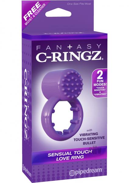 Fantasy C Ringz Sensual Touch Love Ring Purple