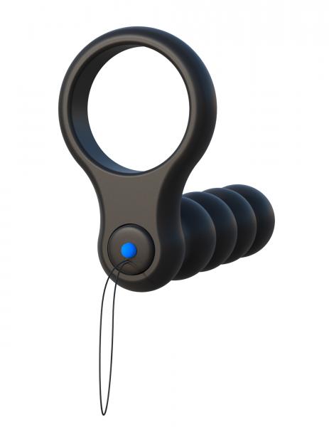 Fantasy C Ringz Remote Control Double Penetrator Black