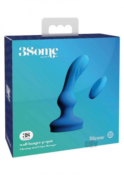 3some Wall Banger P Spot Rechargeable Blue