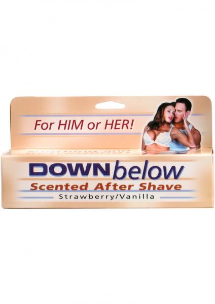 Down Below Scented After Shave For Him Or Her Strawberry Vanilla