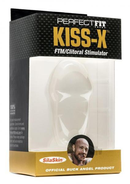 Perfect Fit Buck Angel Ftm Kiss X Clitoral Stroker Clear