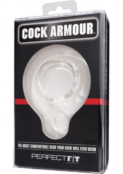 Cock Armour Large Clear Ring