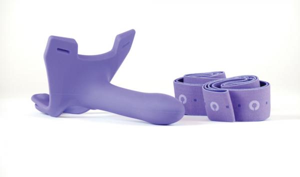 Zoro 5.5 Inches Strap On S/M And L/Xl Purple