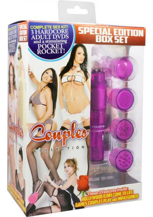 Pleasure Couples Collection 3 Dvd Pocket Rocket Set