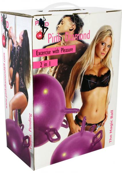 Pink Diamond Single Magic Ball Purple