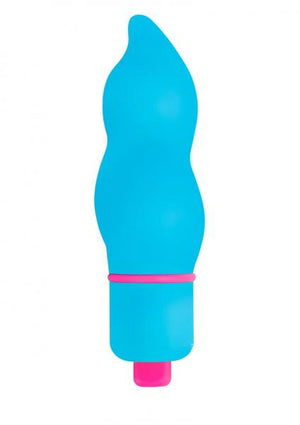 Rock Candy Fun Size Swirls Blue Vibrator